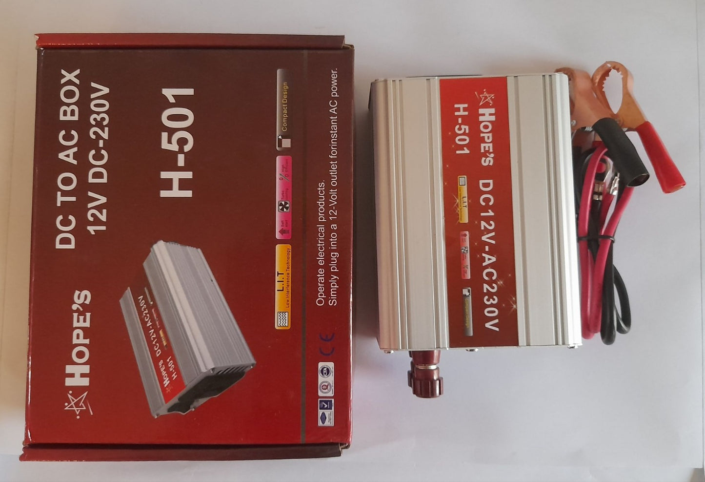 HOPE'S DC to AC 500w inverter converter 12v to 220v