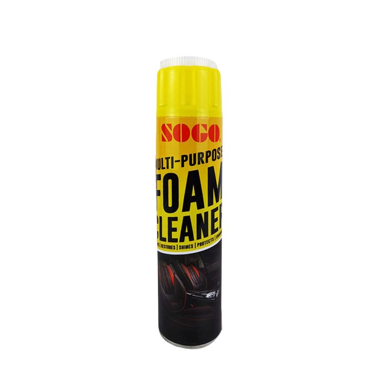 Sogo Multi-Purpose Foam Cleaner Deal (1 Foam Cleaner & 1 Microfiber Cloth) - Fabric, Carpet, Leather, etc.