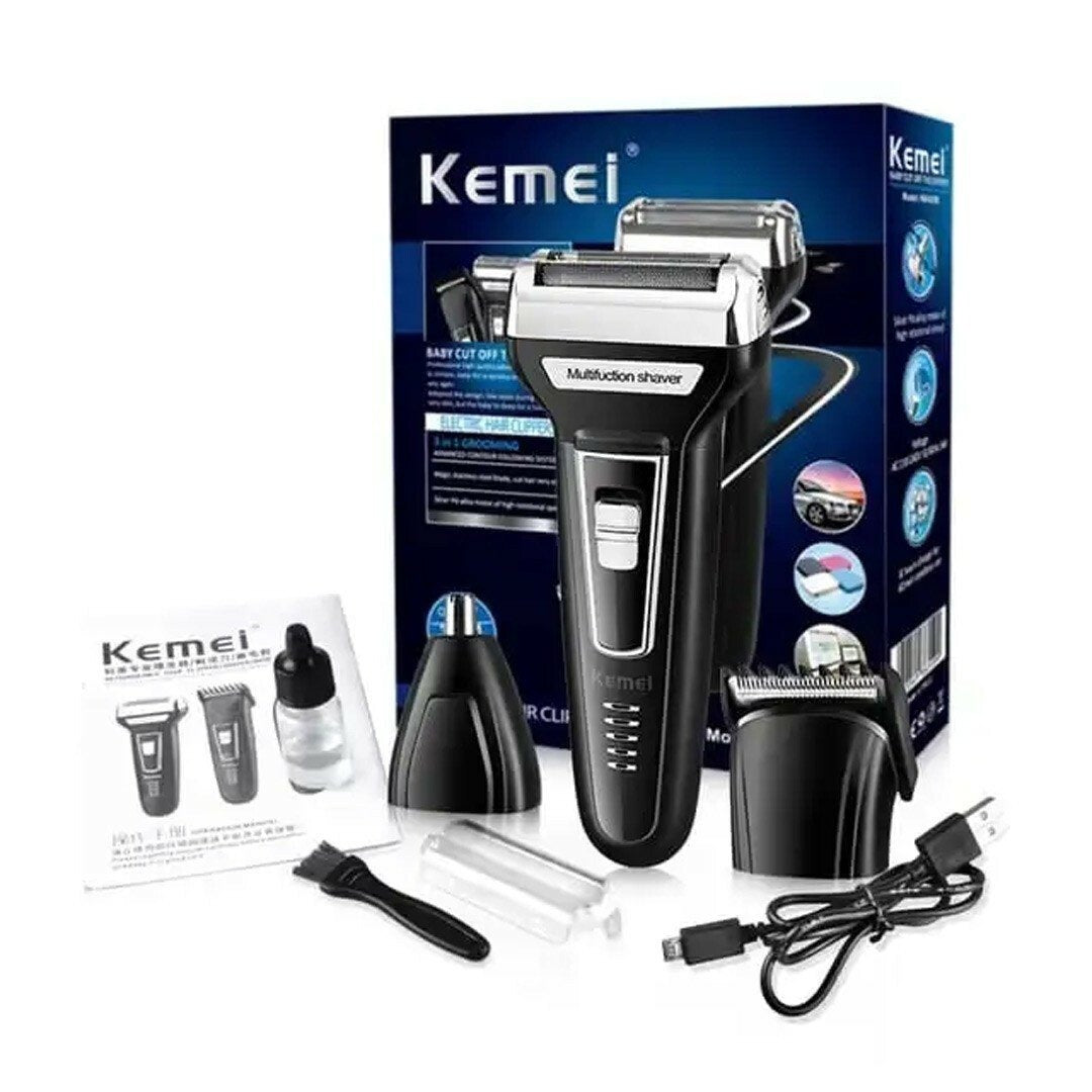 KEMEI Men 3-in-1 Multipurpose Machine - 5558