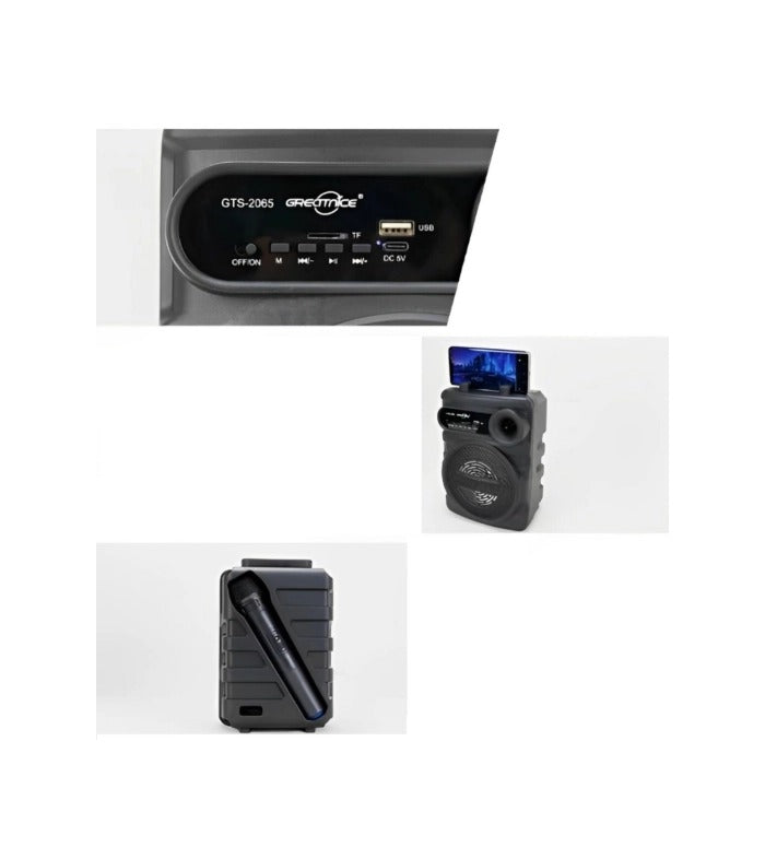 GTS-2065 6.5 inch Speaker Outdoor B/T PortTable