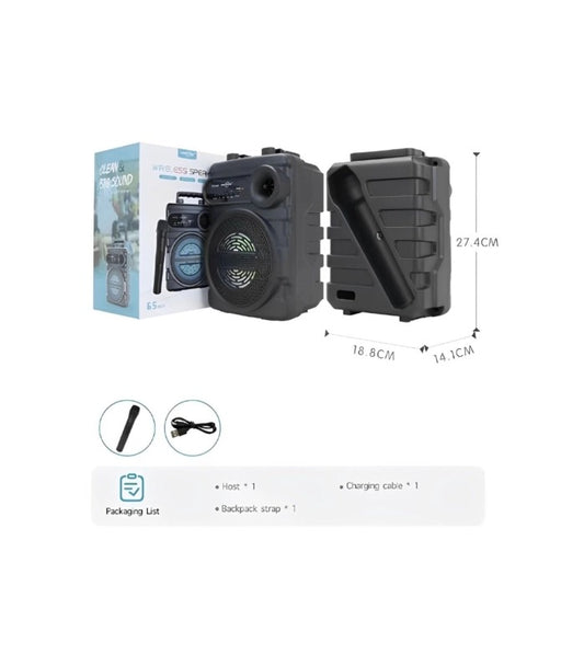 GTS-2065 6.5 inch Speaker Outdoor B/T PortTable