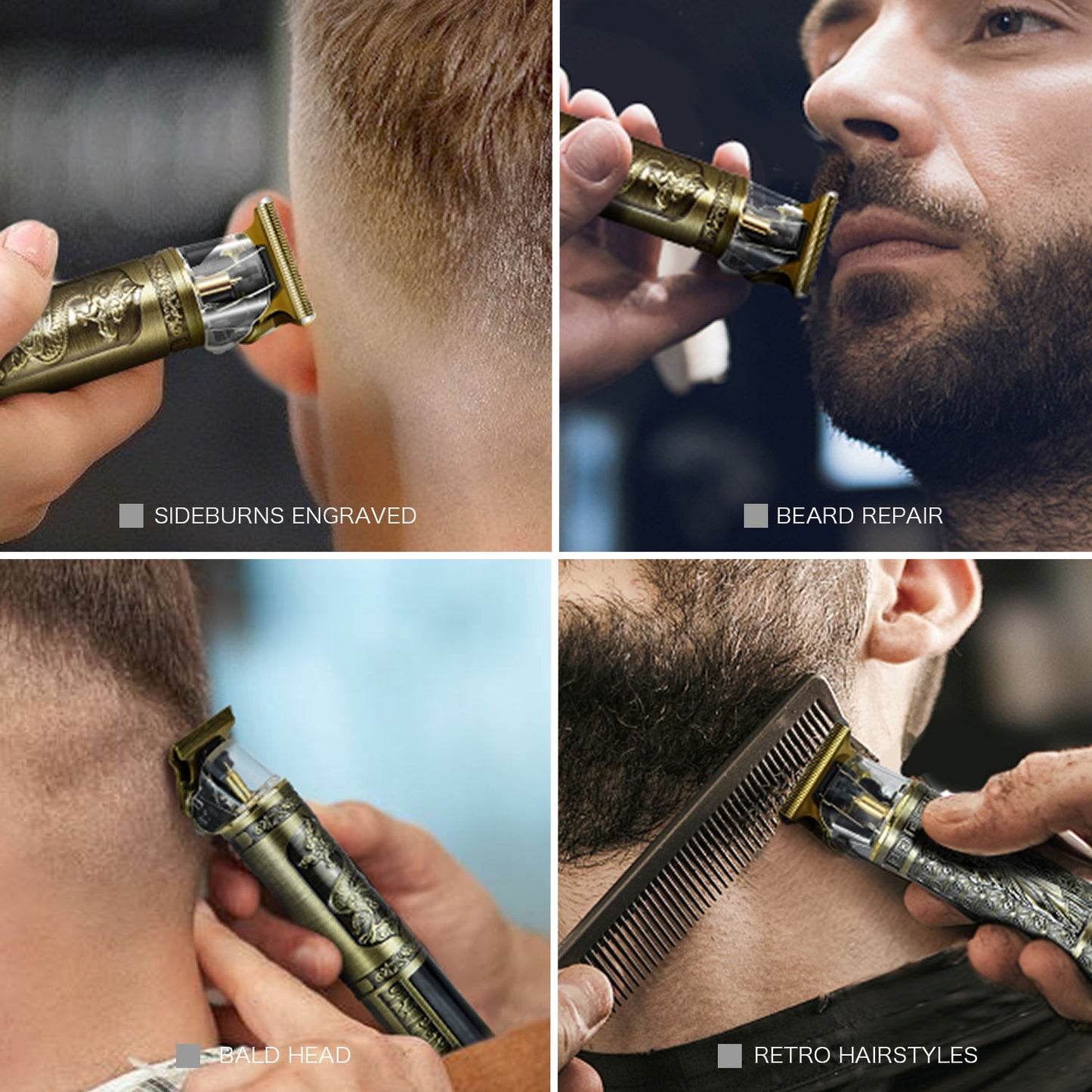 "DALING DL-013 Rechargeable Hair Clipper – Cordless Trimmer for Hair & Beard"
