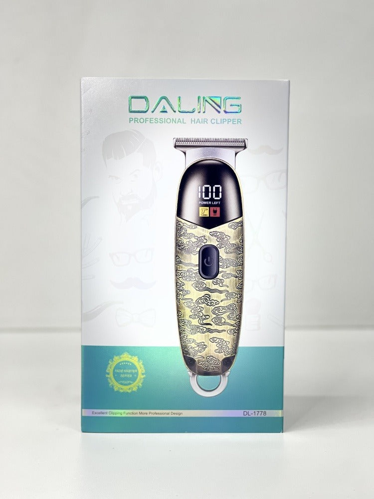 "DALING DL-1778 Professional Rechargeable Hair Clipper – Cordless Trimmer for Hair & Beard"