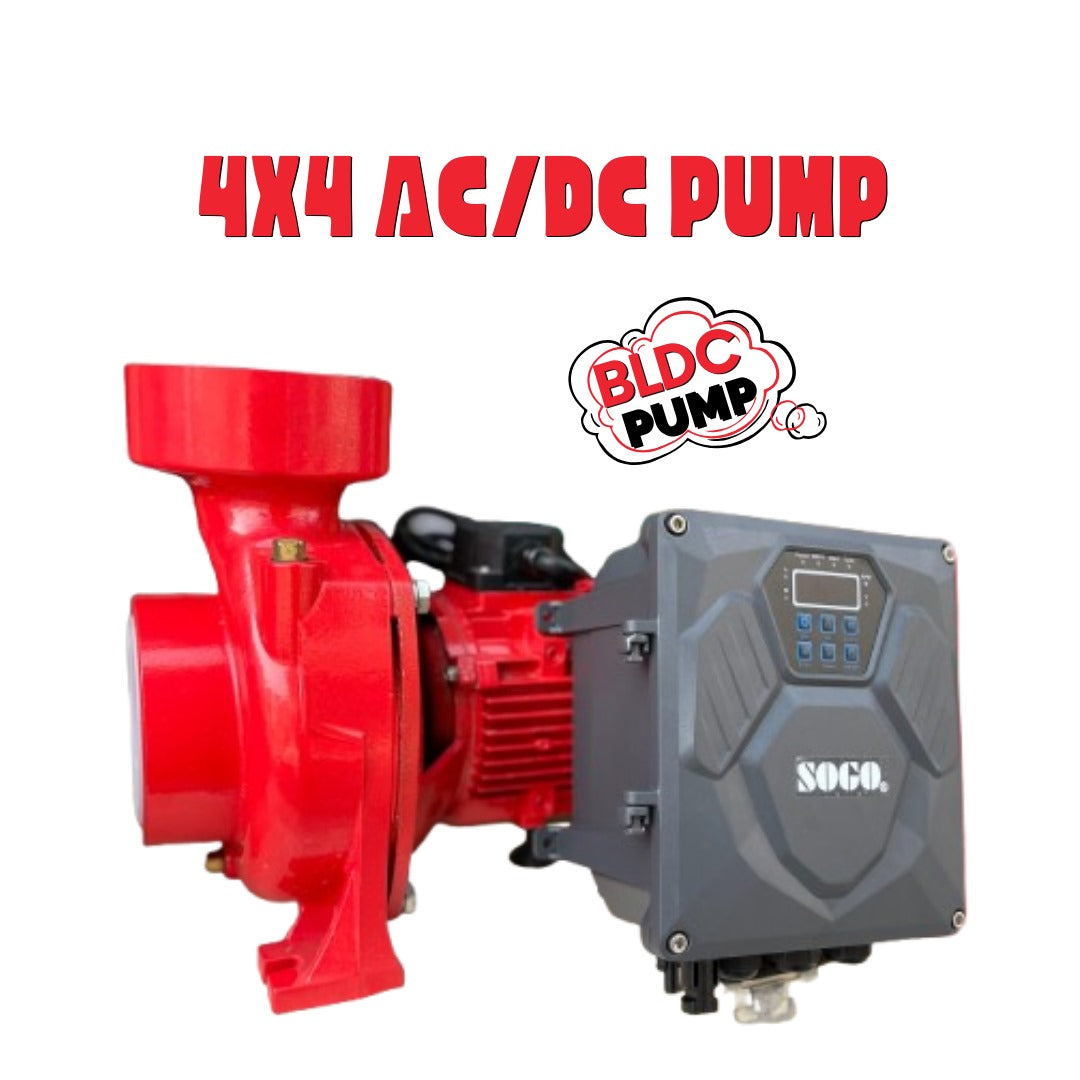 SOGO 4x4 AC/DC BLDC Water Pump – 2200W (High Power & Dual Mode)