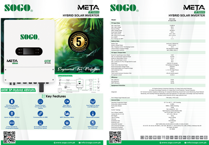 META Hybrid Inverter 6KW