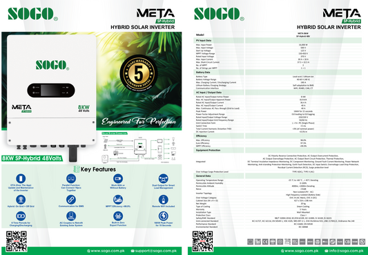 META Hybrid Inverter 8KW