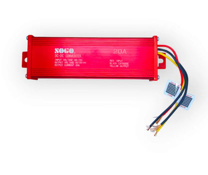 SOGO 20A DC Converter 28-72V to 12V | High-Power Voltage Converter for Reliable Performance