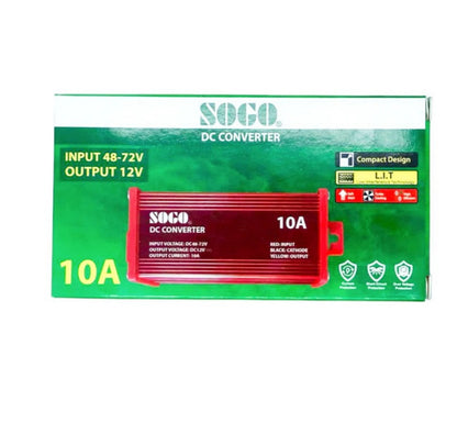 SOGO 10A DC Converter | High-Power 48V to 72V Input Voltage Converter (10A Max Load)