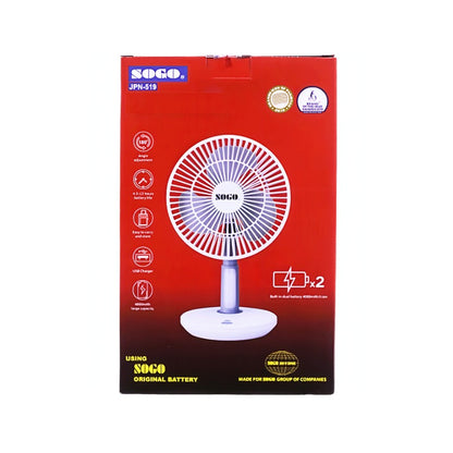 SOGO Rechargeable Mini Fan - JPN-519