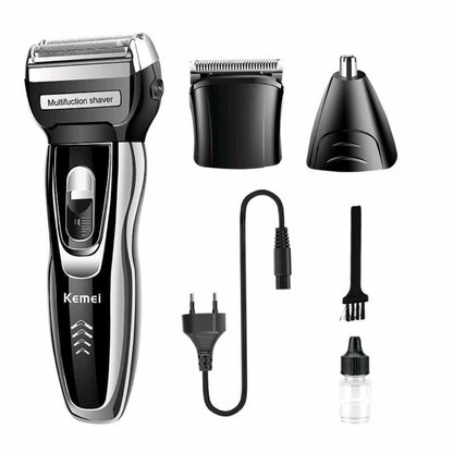 KEMEI Men 3-in-1 Multipurpose Machine - 5558