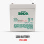 SOGO Rechargeable Dry Battery 12V 4.5AH