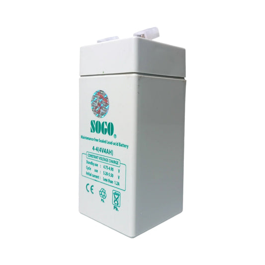 SOGO Rechargeable Dry Battery 4V 4A