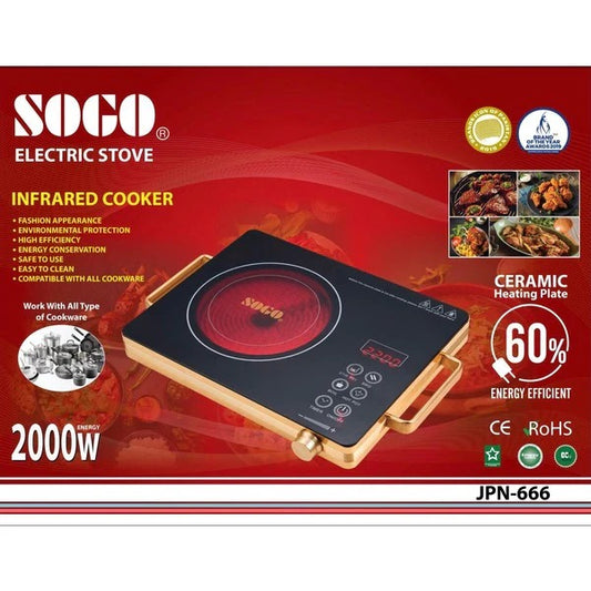 Sogo Electric Stove JPN-666 Infrared Cooker