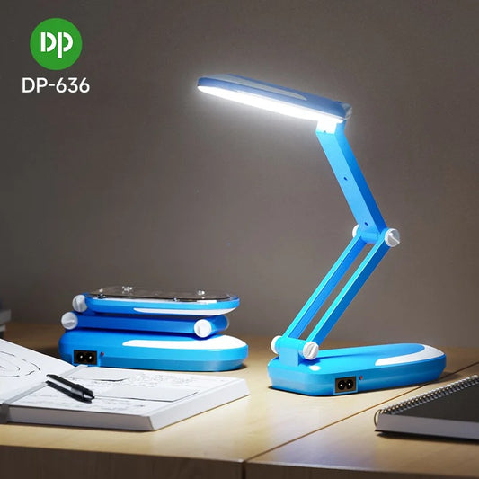 LED Foldable Desk Lamp 1300mAh Rechargeable Battery DP-636