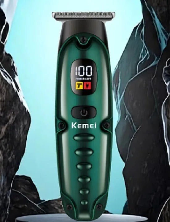 "KEMEI KM-519A Rechargeable Hair Clipper – Cordless Trimmer for Hair & Beard"
