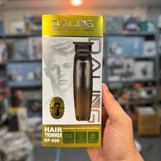 "DALING RF-699 Professional Rechargeable Hair Clipper – Cordless Trimmer for Hair & Beard"