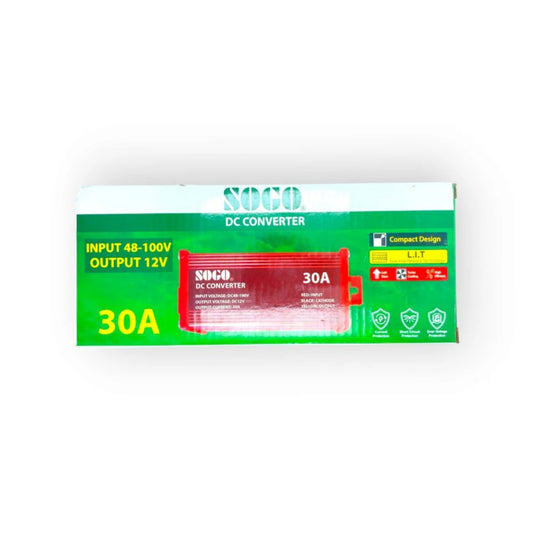 SOGO 30A DC Converter | High-Power 48V to 100V Input Voltage Converter (30A Max Load)
