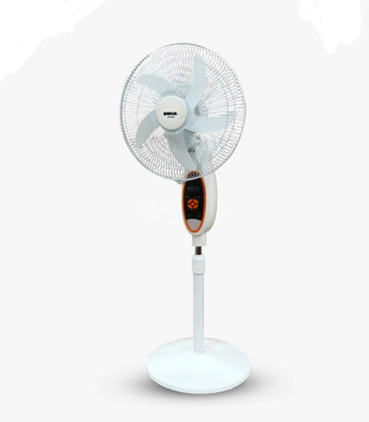 Sogo Rechargeable Stand / Pedestal Fan (JPN-633) with LED Light & USB Output
