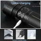 Ruilang RL-W409 High Power Telescopic Rechargeable Super P90 FlashLight