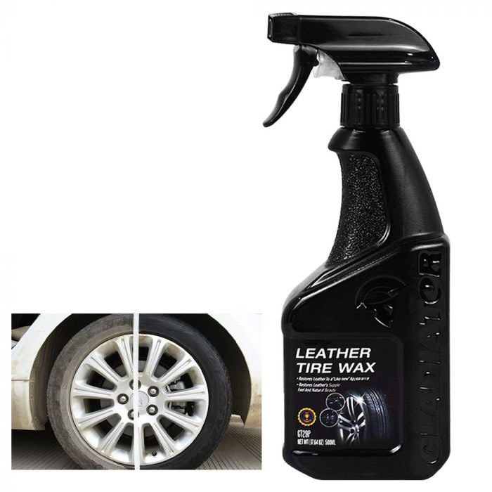 Car Dashboard and Tire polish - High Gloss Gladiator Leather and Tire Wax 500ml